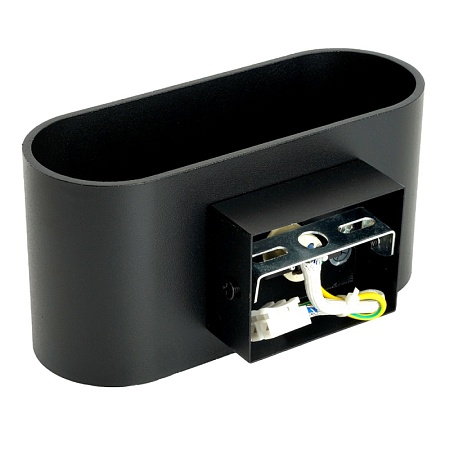 Светильник настенный Feron ML1780 Oval MR16 35W, 230V, G9,15W, чёрный IP20 - фото