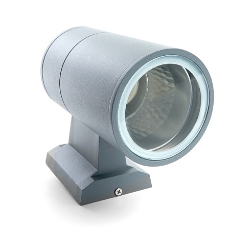 Светильник садово-парковый Feron DH0701,  на стену вверх,  E27 230V, серый - фото