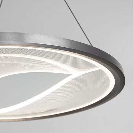 Подвесной светильник Eurosvet 40026/1 LED серый - фото