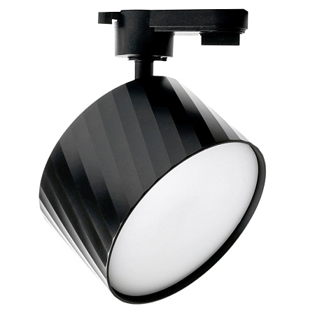 Светильник Feron AL126 трековый однофазный на шинопровод под лампу GX70, черный - фото