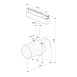 Slim Magnetic Трековый светильник со стеклянным плафоном 10W 4000K черный 85532/01 Elektrostandard - фото