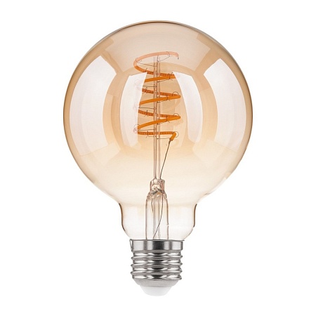Филаментная светодиодная лампа Dimmable G95 5W 2700K E27 тонированная BLE2747 - фото
