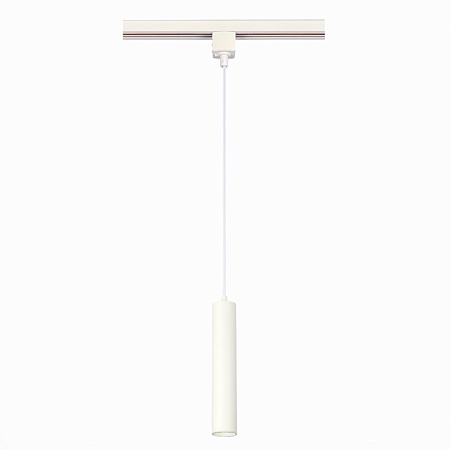 Светильник трековый Белый GU10 1*50W IP20 D54xH290 220V Без ламп ST151.506.01 - фото