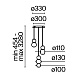 Подвесной светильник Maytoni Drop MOD273PL-L33CH3K - фото