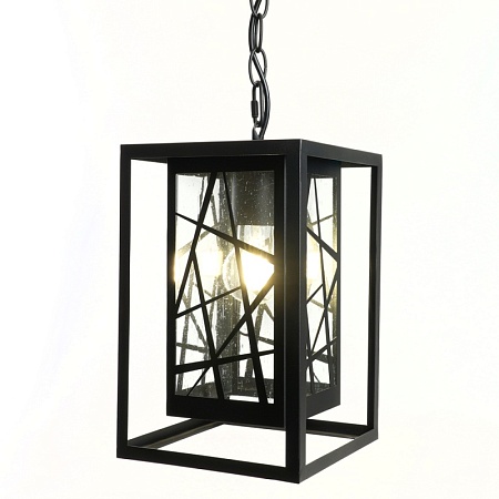 Светильник садово-парковый Feron PL642 на цепочке 60W 230V E27, черный - фото