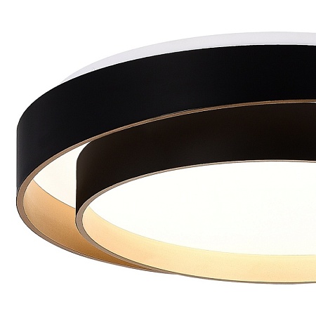 Светильник потолочный Черный/Белый LED 1*50W 3000K/4000K/6000K SLE6009-402-01 - фото