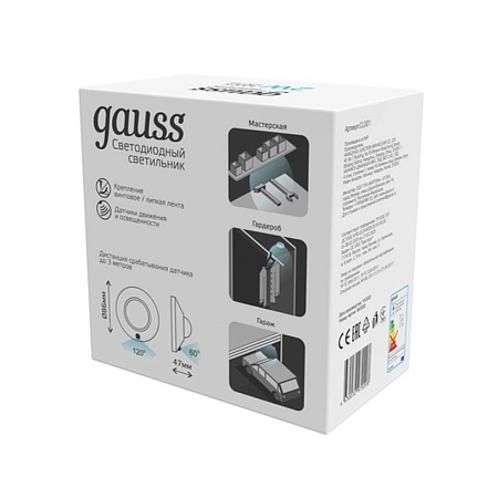 Светильник GAUSS CL001_GAUSS - фото