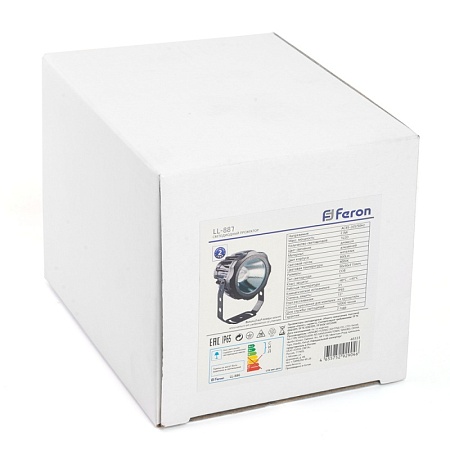 Светодиодный светильник ландшафтно-архитектурный Feron LL-887  85-265V 20W зеленый IP65 - фото