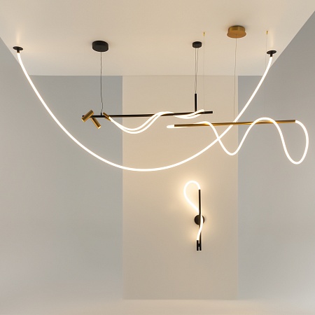 Подвесной светильник Maytoni Tau MOD166PL-L30G3K - фото