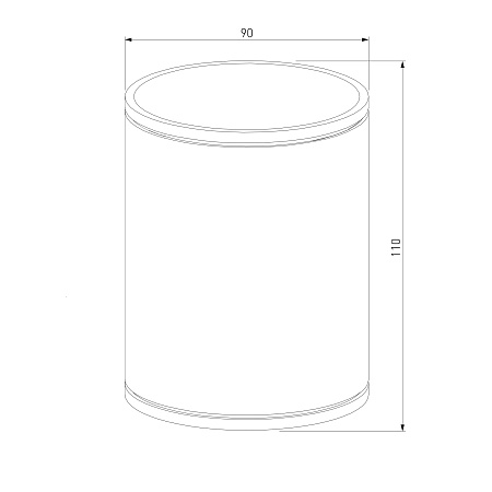 Уличный потолочный светильник Light LED IP65 35131/H белый Elektrostandard - фото