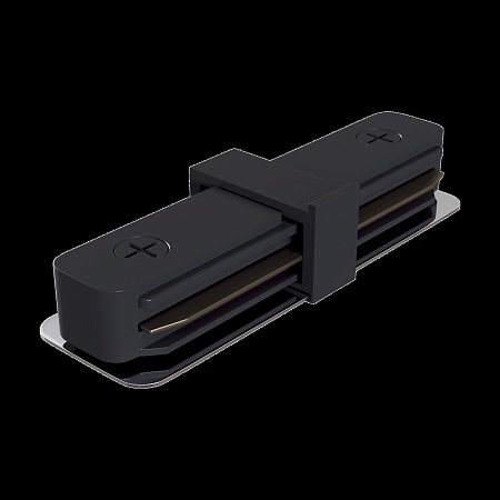 Коннектор прямой Unity черный - фото