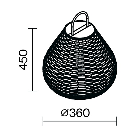 Ландшафтный светильник Outdoor Plet OSL599FL-L5B3K - фото