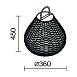 Ландшафтный светильник Outdoor Plet OSL599FL-L5B3K - фото