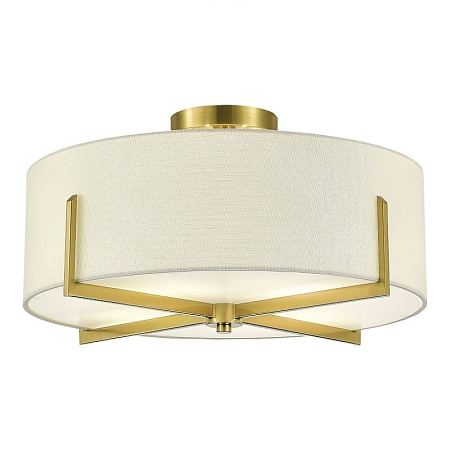 Светильник потолочный Латунь/Белый E27 4*60W SLE3010-302-04 - фото