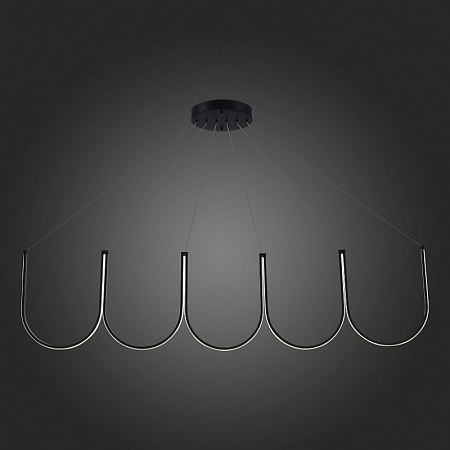 Светильник подвесной ST-Luce Черный LED 1*68W 3000K SL6202.413.01 - фото