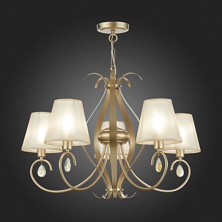 Светильник подвесной Шампань/Шампань E14 5*40W SLE111403-05 - фото