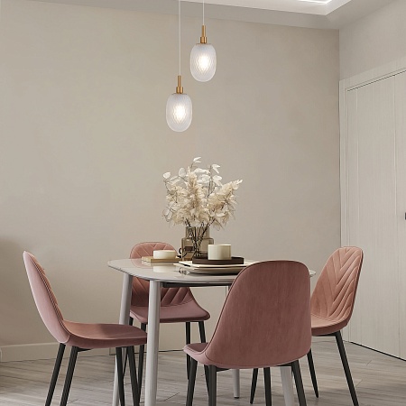 Подвесной светильник Eurosvet 50266/1 прозрачный - фото