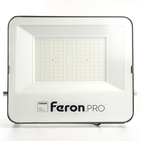 Светодиодный прожектор Feron.PRO LL-1000 IP65 150W 6400K черный - фото