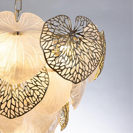 Подвесная люстра ARTE LAMP KAPRI A4078LM-12GO - фото