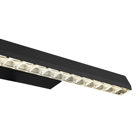 Светильник настенный ST-Luce черный/прозрачный LED 1*11W 4000K SL1018.401.01 - фото