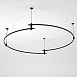Esthetic Magnetic Шинопровод Round черный Ø1500 85217/00 Elektrostandard - фото