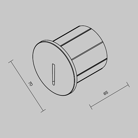 Подсветка для лестниц Outdoor Lock O014SL-L3B3K - фото