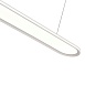 Светильник подвесной Белый LED 2*56+12W 4000K 5 780Lm Ra>80 IP20 L1 200xW150xH35 180-2 ST615.543.68 - фото
