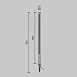 Ландшафтный светильник Outdoor Pole O440FL-L12GF3K - фото