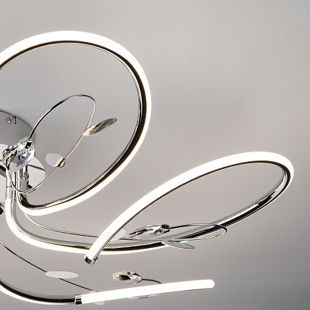 Потолочный светильник Eurosvet 90082/6 хром - фото