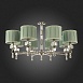 Люстра подвесная ST-Luce Никель/Оливковый E14 8*40W SL1121.103.08 - фото
