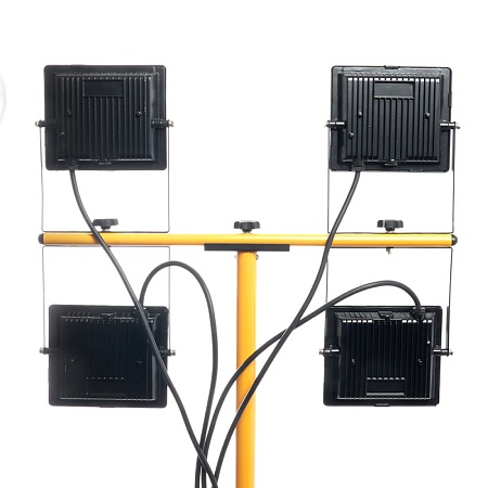 Светодиодный прожектор Feron LL-506 на штативе IP65 4*50W 6400K - фото