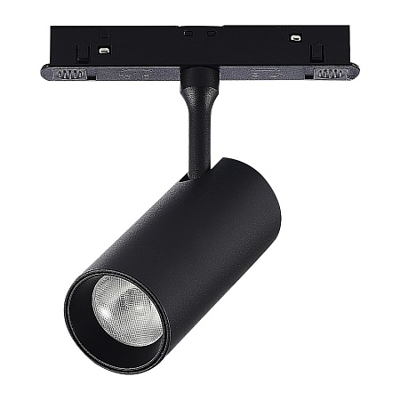 Магнитный трековый светильник SMART Черный LED 1*7W 2700K-6500K 630Lm Ra90 36° IP20 L10 ST375.406.07 - фото