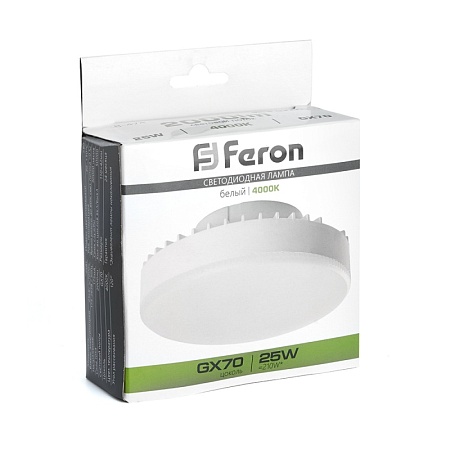 Лампа светодиодная Feron LB-474 GX70 25W 175-265V 4000K - фото