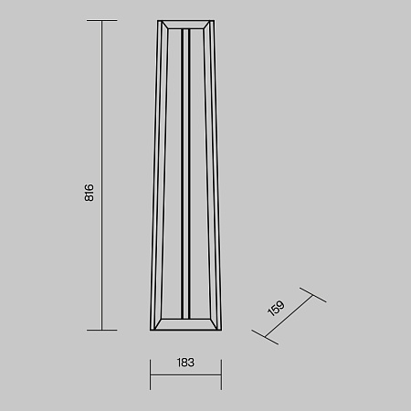 Ландшафтный светильник Outdoor O466FL-L12B3K1 - фото