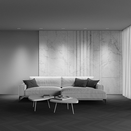 Встраиваемый светильник Technical DL065-12W3-6K-TRS-B - фото