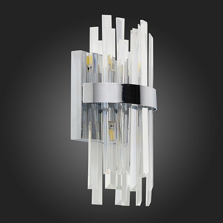 Светильник настенный ST-Luce Хром/Хром, Прозрачный G9 4*5W SL1160.101.04 - фото