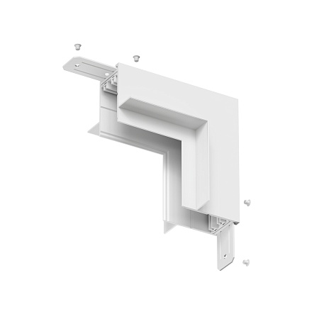 TR2118-WH Угол стена-потолок встраиваемый под ГКЛ SMART, белый - фото