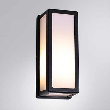 Уличный настенный светильник Arte Lamp ALPHARD A8526AL-1BK - фото