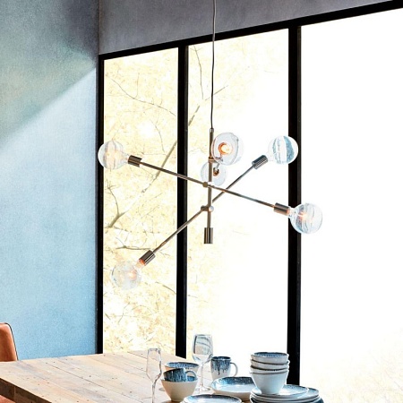 Люстра Rh 1920S Odeon Clear Glass Fringe 3-Tier Chandelier Nickel 36 См Imperiumloft 191624-22 - фото