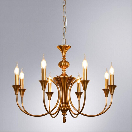 Подвесная люстра ARTE LAMP A4094LM-8PB - фото