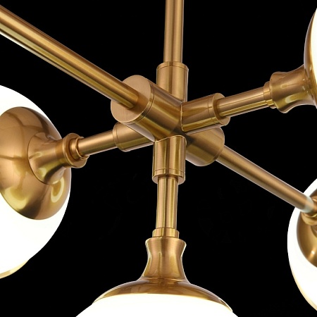 Светильник подвесной ST-Luce Бронза/Белый E14 5*40W SL1157.303.05 - фото