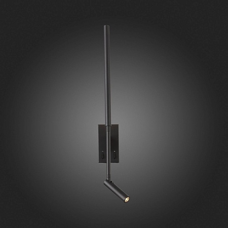 Светильник настенный ST-Luce Черный/Белый LED 2*6+3W 3200K SL1580.401.02 - фото