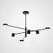 Люстра Motvikt Black 6 Imperiumloft 189814-26 - фото