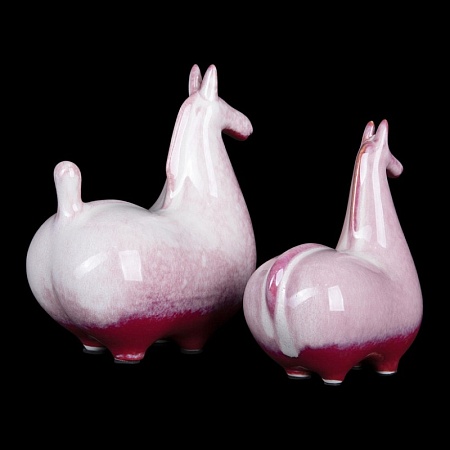 10283 Red Статуэтка LOFT IT Horse (2 штуки) - фото