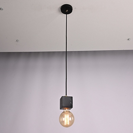 Подвесной Светильник Marmor Veldi Nero Designed In 2015 Black Imperiumloft 74402-22 - фото