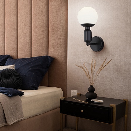 Настенный светильник Eurosvet 50251/1 черный - фото