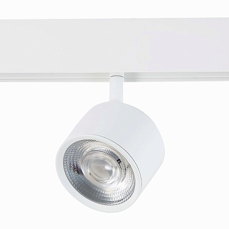 Магнитный трековый светильник белый LED 1*6W 3000K 560Lm Ra>80 36° IP20 L120xW81xH138 4 ST353.536.06 - фото