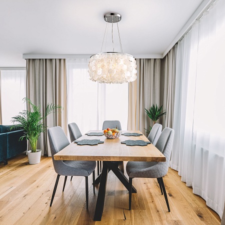 Подвесной светильник Eurosvet 60005/4 хром - фото