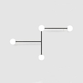 Настенный Светильник Lines 4 Черный Imperiumloft 189565-26