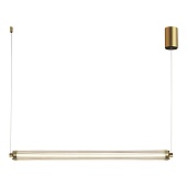 Светильник подвесной ST-Luce Латунь/Прозрачный LED 1*30W 4000K SL6224.313.01